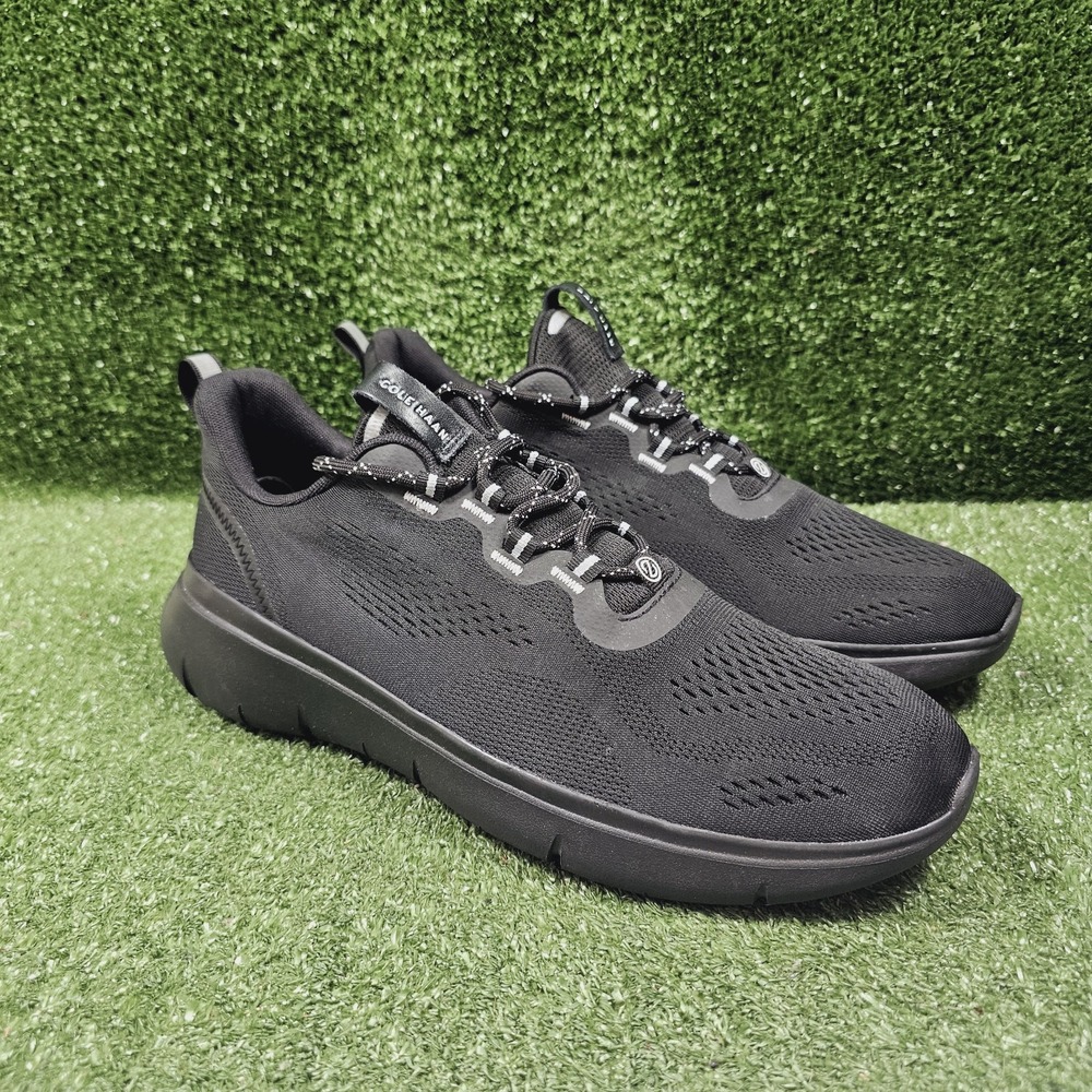 Cole Haan Zerogrand Journey Runner Triple Black Casual Sneakers Mens Size 13